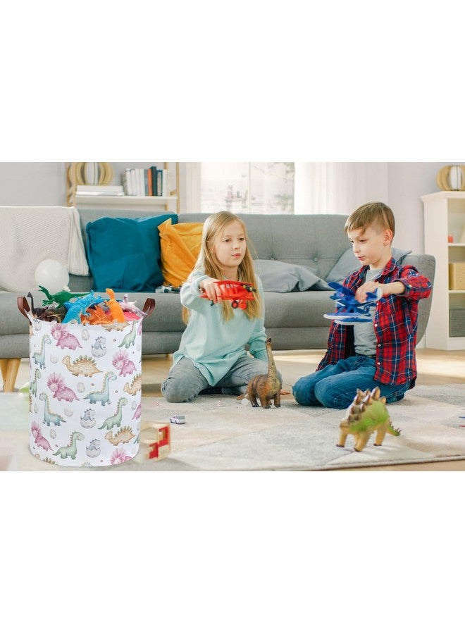 Essme Kids Dinosaur Laundry Basket,Dinosaur Laundry Hamper for Boys Room Decor,Baby hamper,Nursery Hamper,Cute Basket.(Cute Dinosaur ) - Image 4