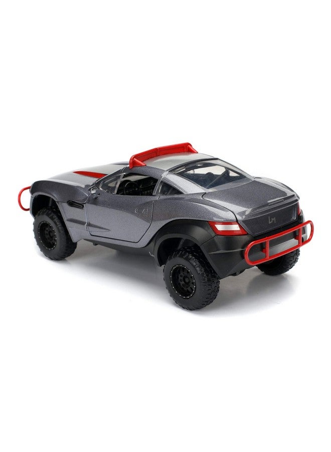 JADA Toys Fast & Furious 1:24 Letty's Rally Fighter Die-cast Car, Toys for Kids and Adults, Gray, Standard - Image 2