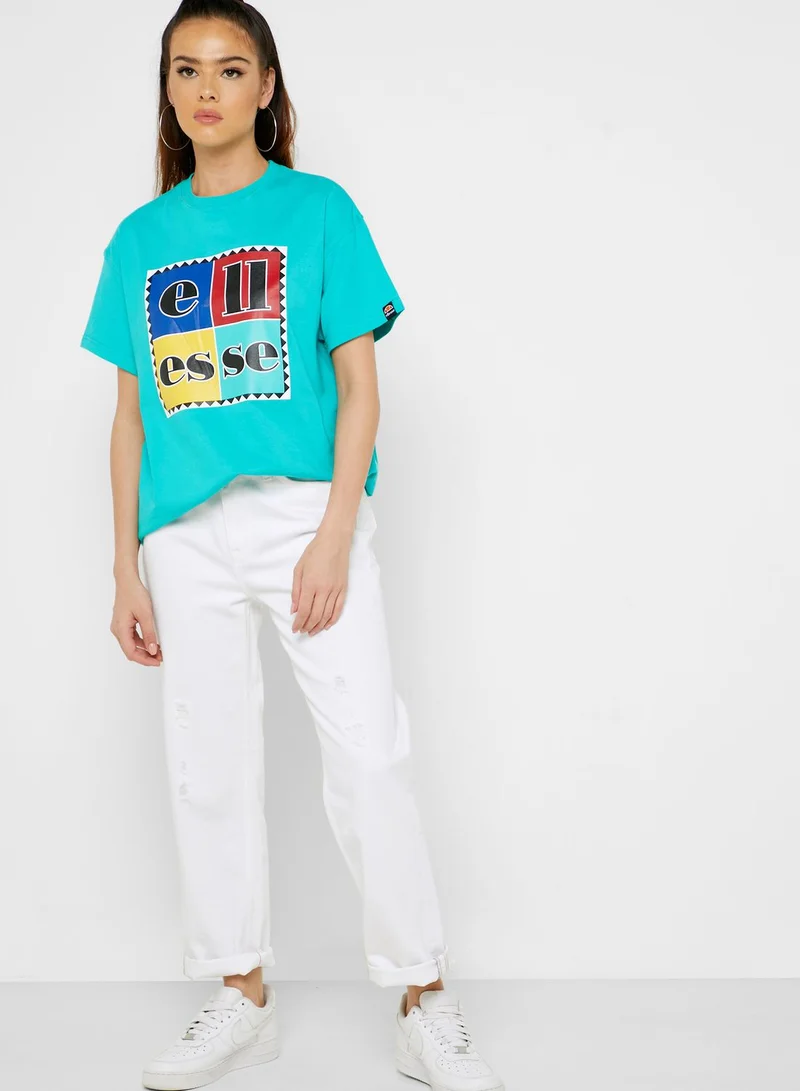 Ellesse Lotus Oversized T-Shirt