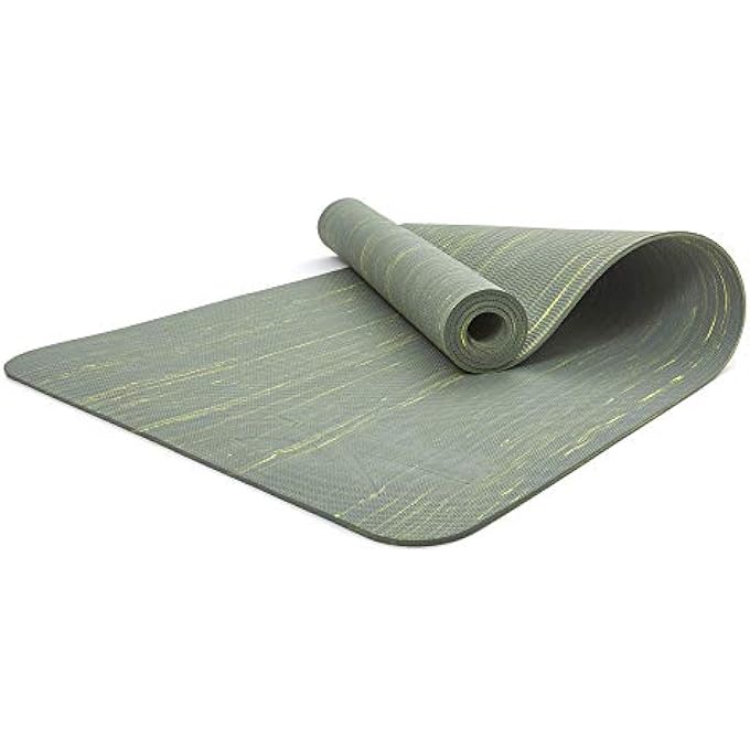 Reebok Camo Yoga Mat - 5Mm - Yellow/Green - Image 5