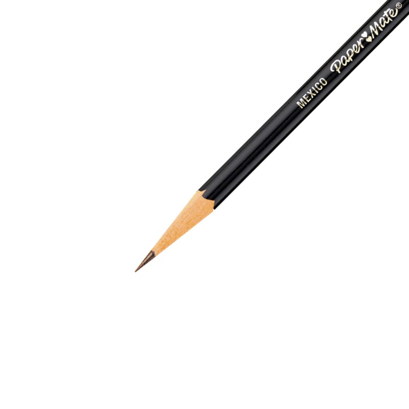 Paper Mate Mirado Black Warrior Pencils, Black, HB #2, 12 Count - Image 3