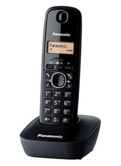Panasonic DECT Cordless Telephone, Caller ID Wall Mountable, Black | KX-TG1611 