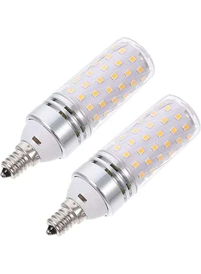 2 Pack Smart LED Bulbs Warm White Light Energy Saving Low Wattage - Image 1