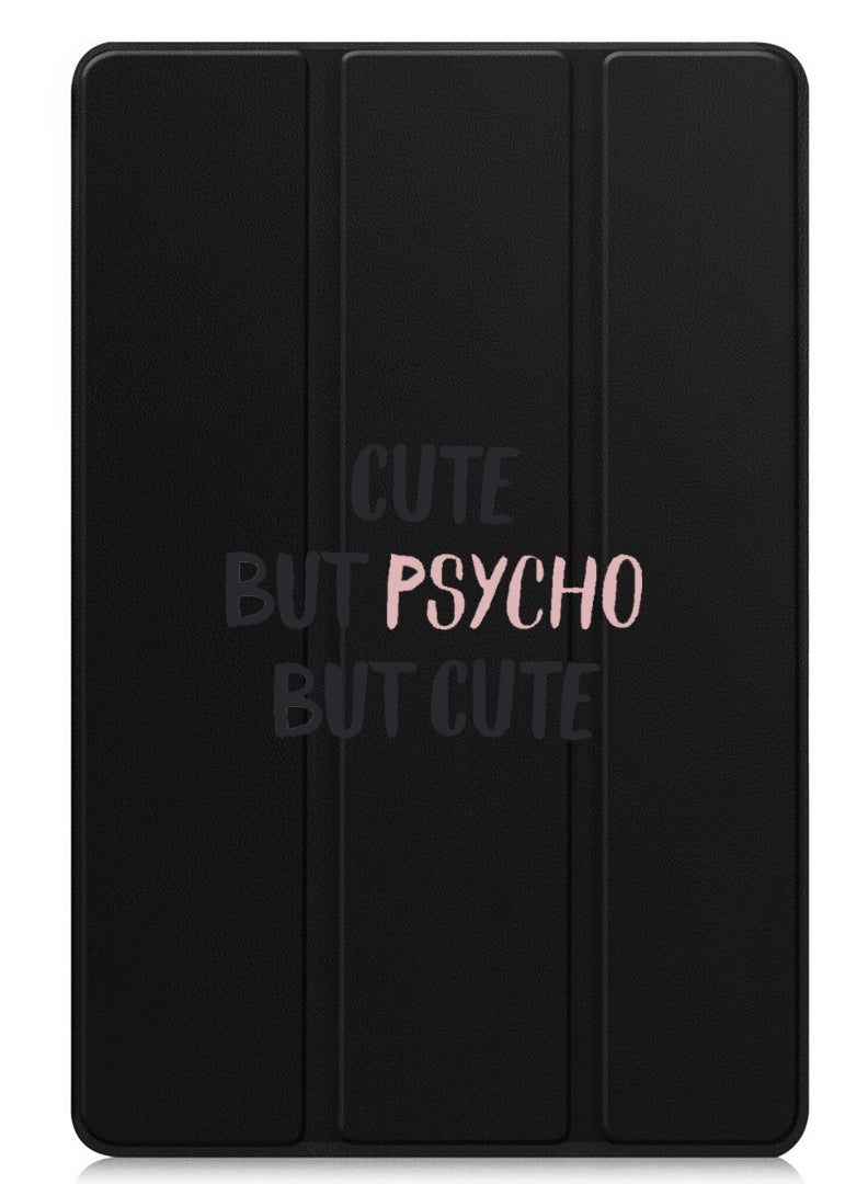 Theodor Protective Flip Case For Apple iPad Pro 13 (2024) With Trifold Stand Auto Wake Sleep Shockproof Cover cute psycho - Image 1