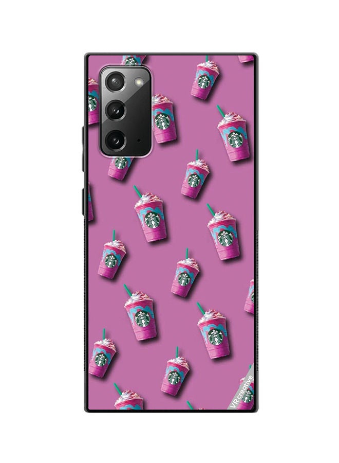VR CREATIVE Protective Case Cover For Samsung Galaxy Note20 5G Starbucks Design Multicolour - Image 1