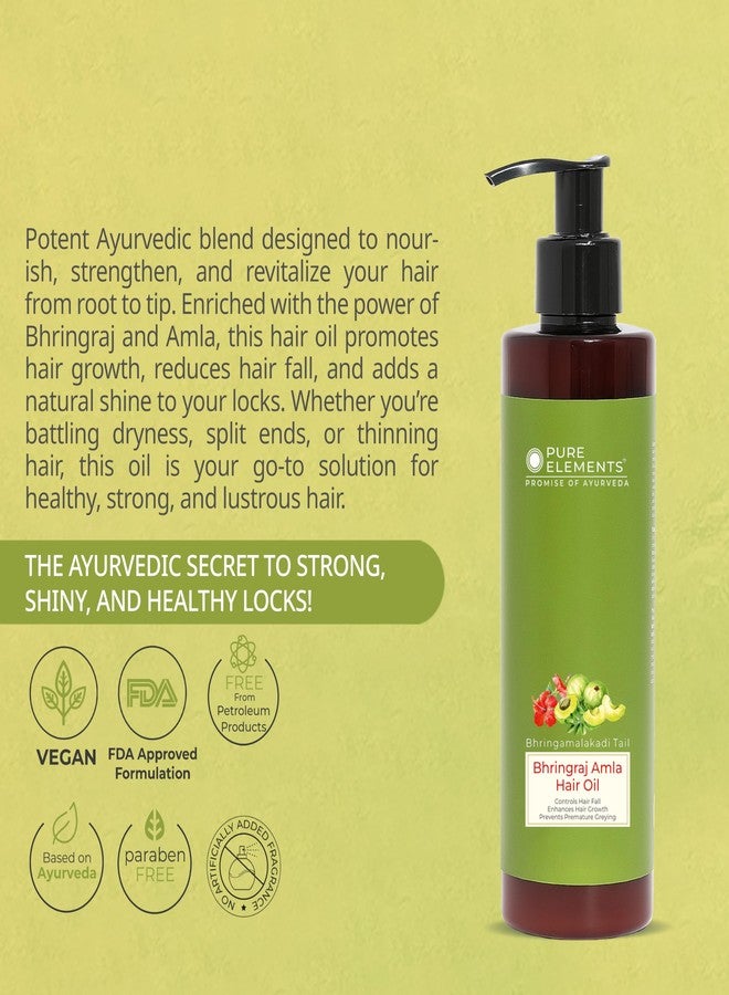 بيور إيلمنتس زيت الشعر برينجراج أملا من بيور إيليمنتس - Image 3