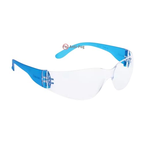 Vast® UV Protection All Day24 Hour Driving Wrap Around Sports Unisex Sunglasses | Goggles for Bikers Cars Hiking Cricket |Transparent- Anti-Fog | Pack Of 1/2 (PACKOF1- ANTIFOG CLEAR) - Image 1