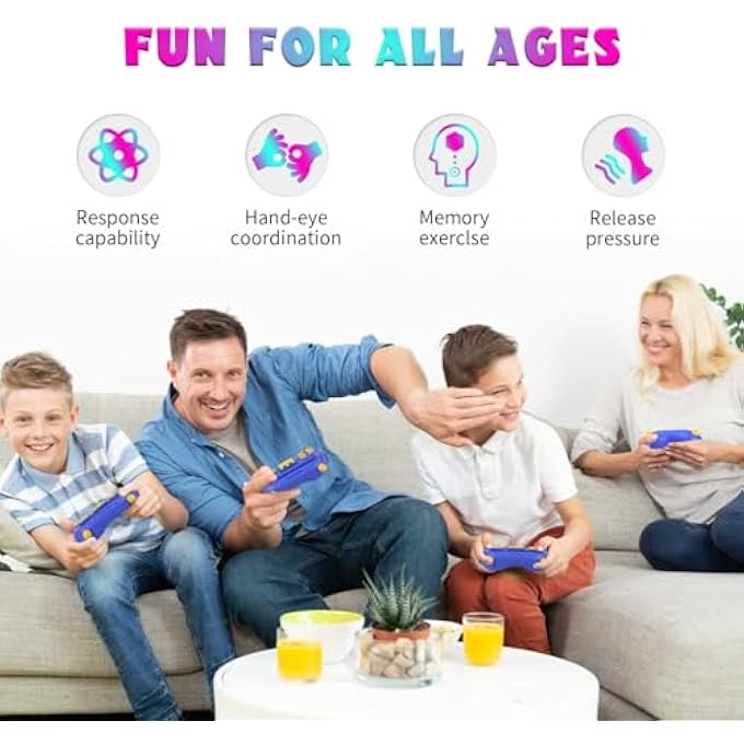 SPEED PUSH GAME FOR KIDS & ADULTS, FIDGET PUZZLE WITH RGB LIGHTS & MUSIC, 3 GAME MODES, DURABLE HANDHELD SENSORY GAME, COOL GIFTS FOR BOYS & GIRLS - Image 3