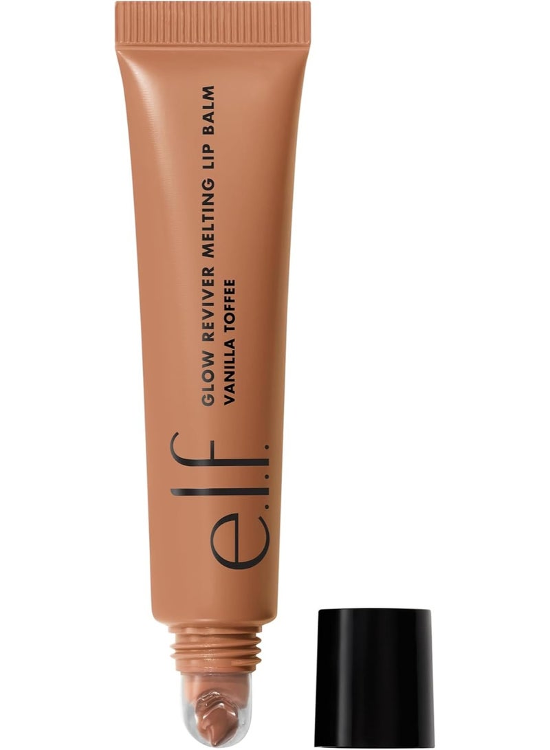 elf e.l.f. Glow Reviver Melting Lip Balm, Tinted Formula, With Shea Butter & Hyaluronic Acid, Vegan & Cruelty-Free, Vanilla Toffee - Image 1