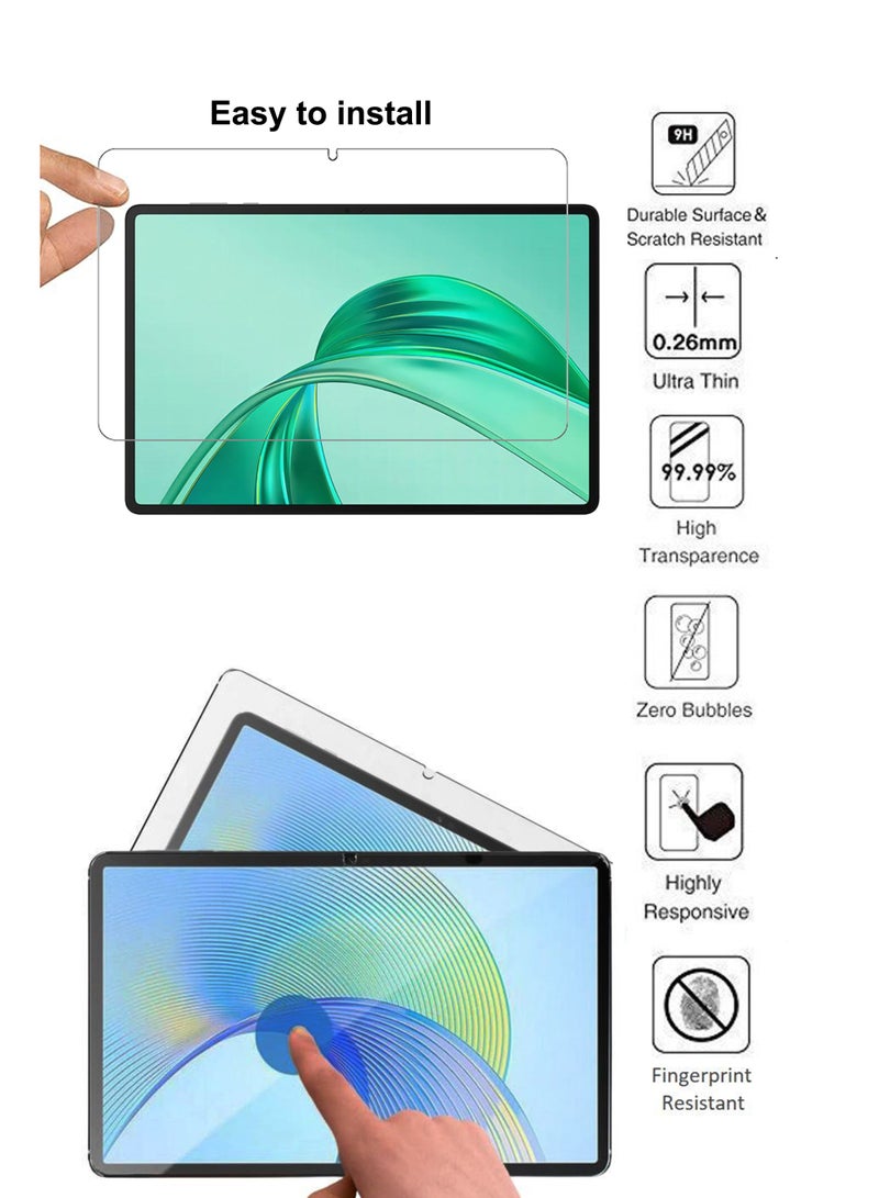 For Honor Pad X8a 11 inch Tempered Glass Screen Protector – High Transparency, Delicate Touch, Anti-Explosion, Smooth Arc Edges, Easy Installation, Screen Protector for Honor Pad X8a 11 inch - Image 4