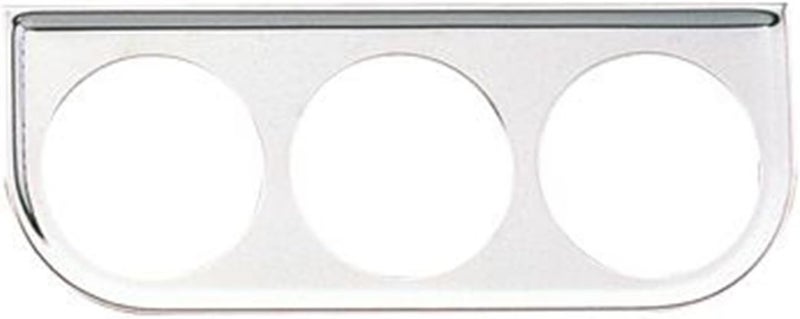 Equus 9823 Chrome Triple Gauge Mounting Panel