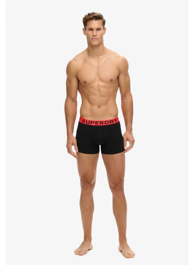 Superdry  Organic Cotton Boxer Double Pack for Men | Best Price UAE