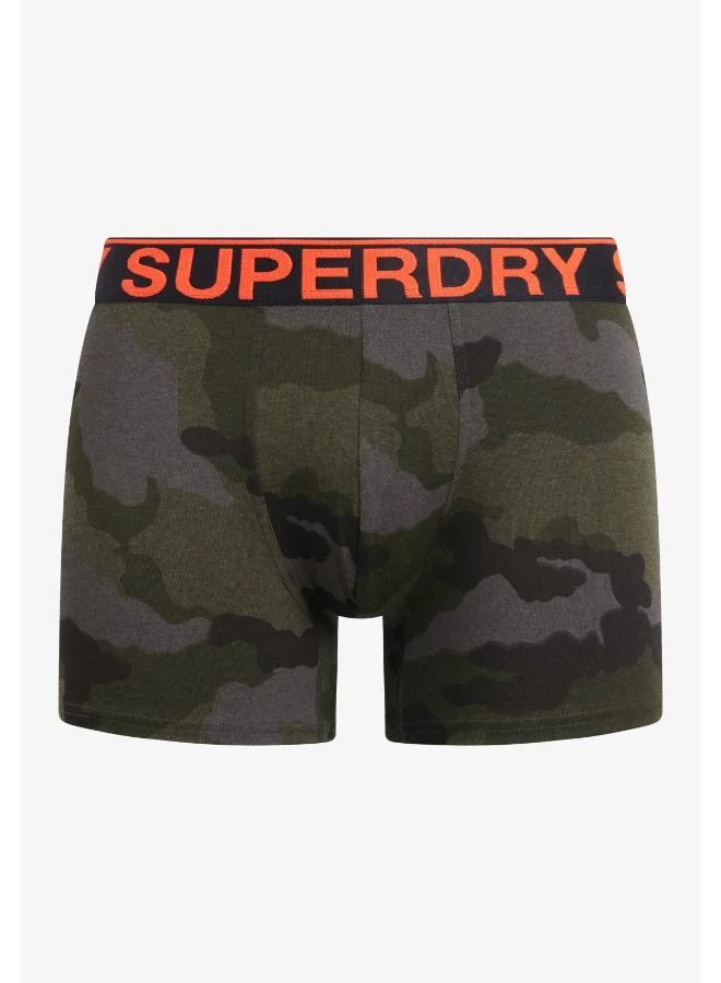 Superdry  Organic Cotton Boxer Double Pack for Men | Best Price UAE