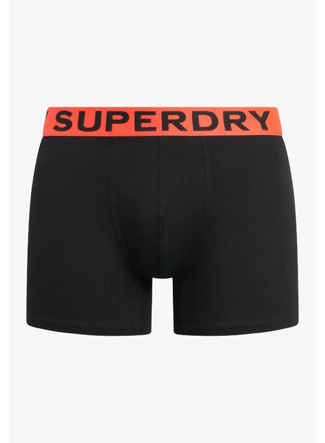 Superdry  Organic Cotton Boxer Double Pack for Men | Best Price UAE