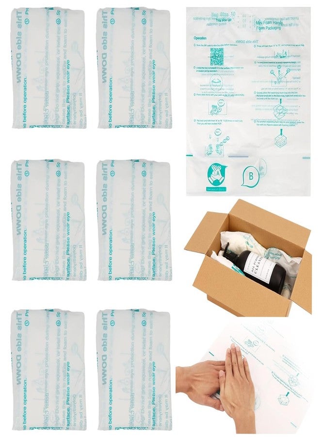 Thrseely Foam Bag For Shipping, 6PCS 18"x23" Expanding Foam for shipping Instant Pack Quick Expanding Foam Packaging Bags, Packing, Mailing and Shipping Solutions - Image 1