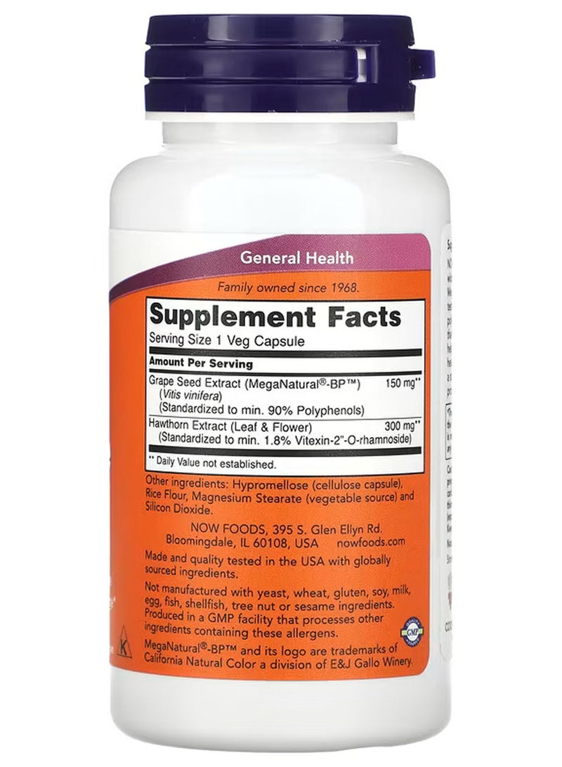 now Blood Pressure Health, 90 Veg Capsules - Image 2