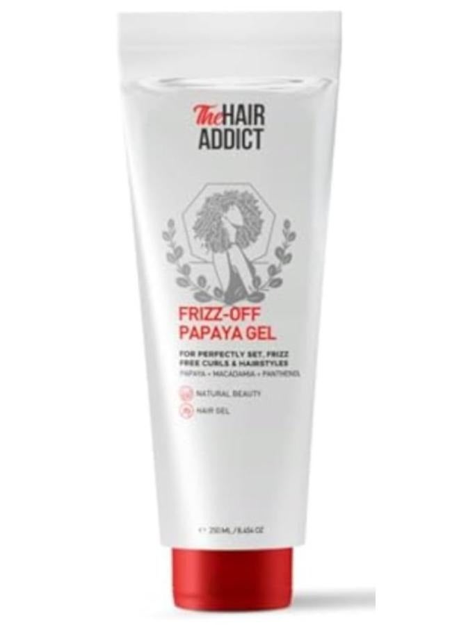 The Hair Addict Frizz Off Papaya Gel 250Ml - Image 1