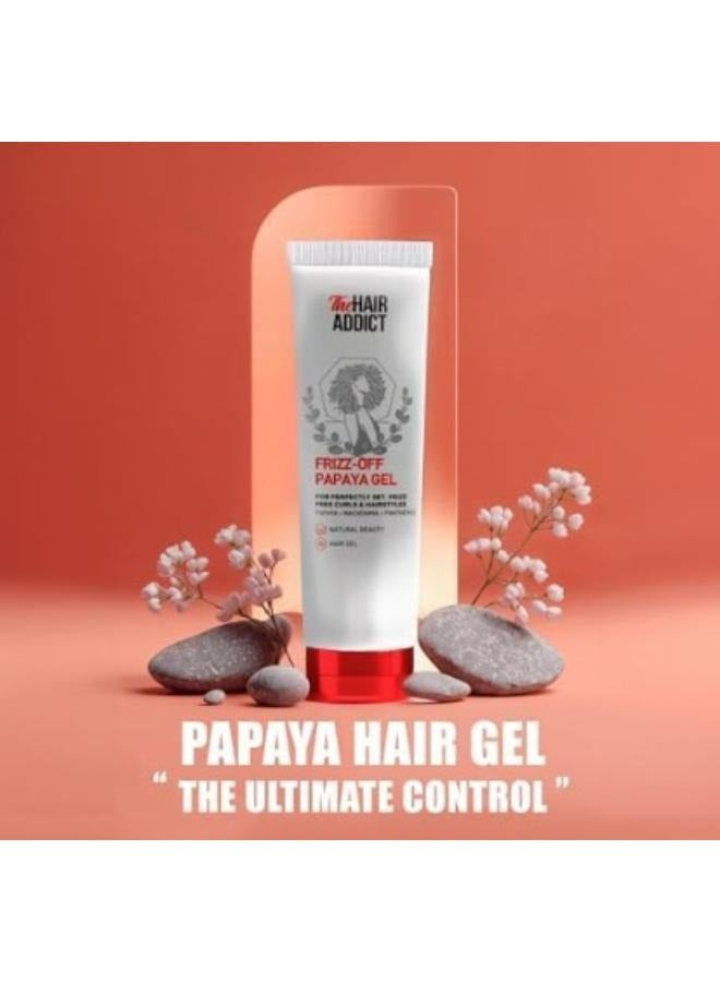 The Hair Addict Frizz Off Papaya Gel 250Ml - Image 4