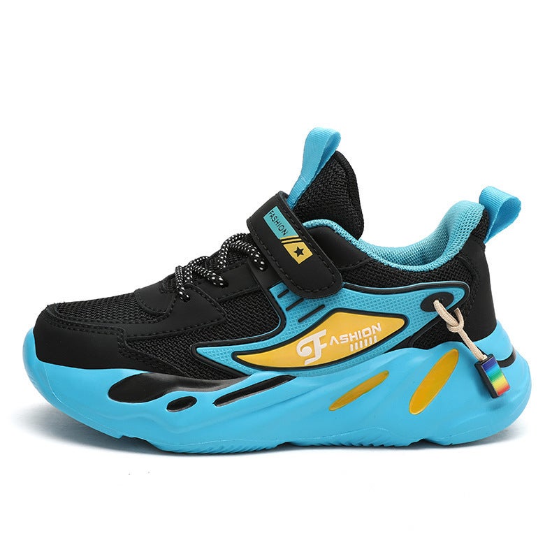 Mesh Sneakers Lightweight Flexible Sole Walking Shoes For Kids Indoor And Outdoor Activities - Image 4
