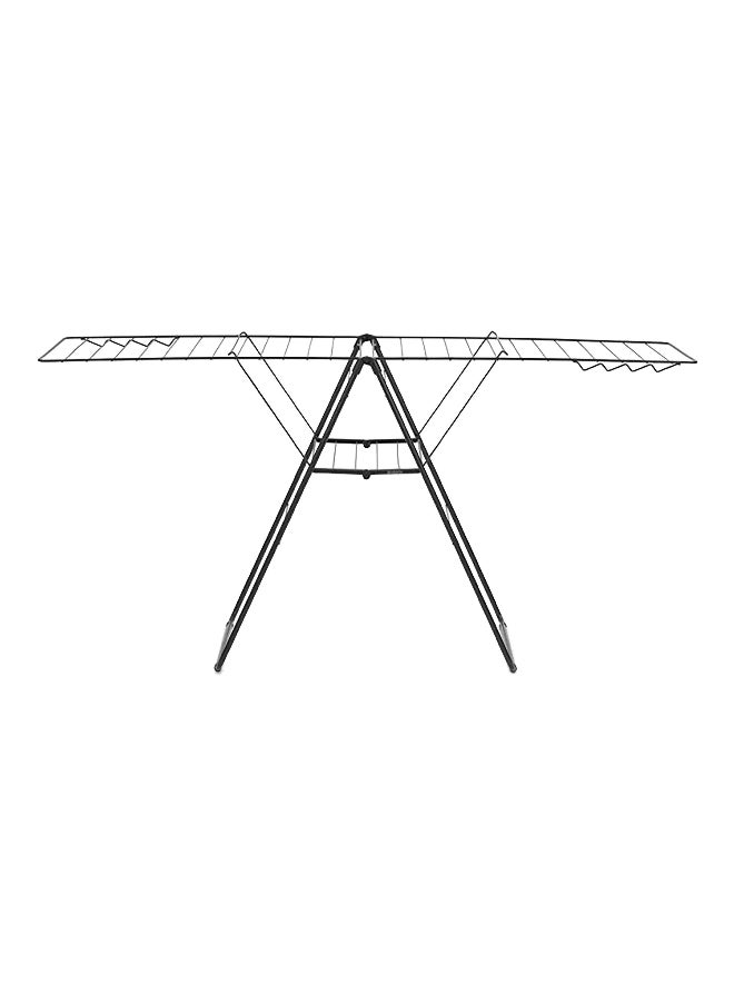 brabantia Hangon Foldable Space-Saving Drying Rack Black 98 x 59 x 5 cm  - Image 1