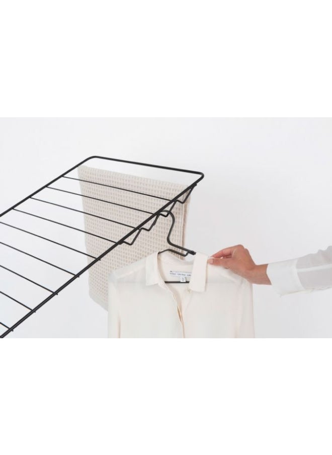 brabantia Hangon Foldable Space-Saving Drying Rack Black 98 x 59 x 5 cm  - Image 5