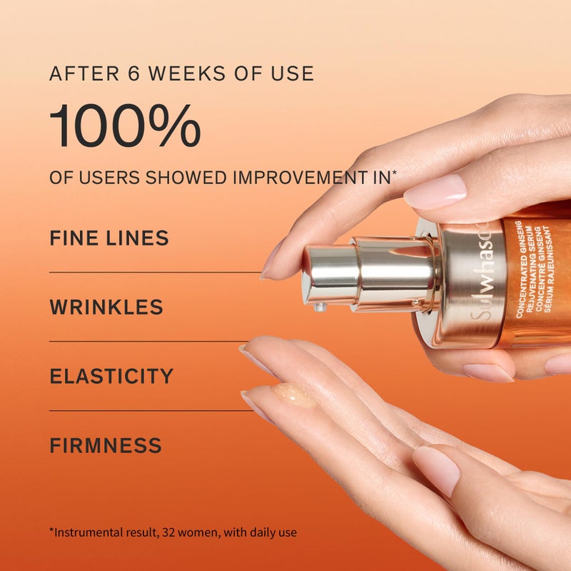 Sulwhasoo Concentrated Ginseng Renewing Serum Mini: Hydrates, Visibly Firm, Smooth, and Improves Look of Firmness & Elasticity, 0.50 fl. oz. - Image 5