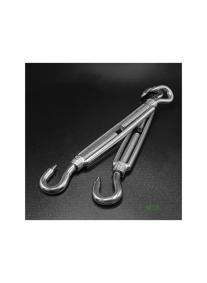 PROMASS promass 6PCS M10 hooks, 304 stainless steel turnbuckles Wire rope tension heavy duty turnbuckles for cable guardrail wire rope Hardware components  - Image 5