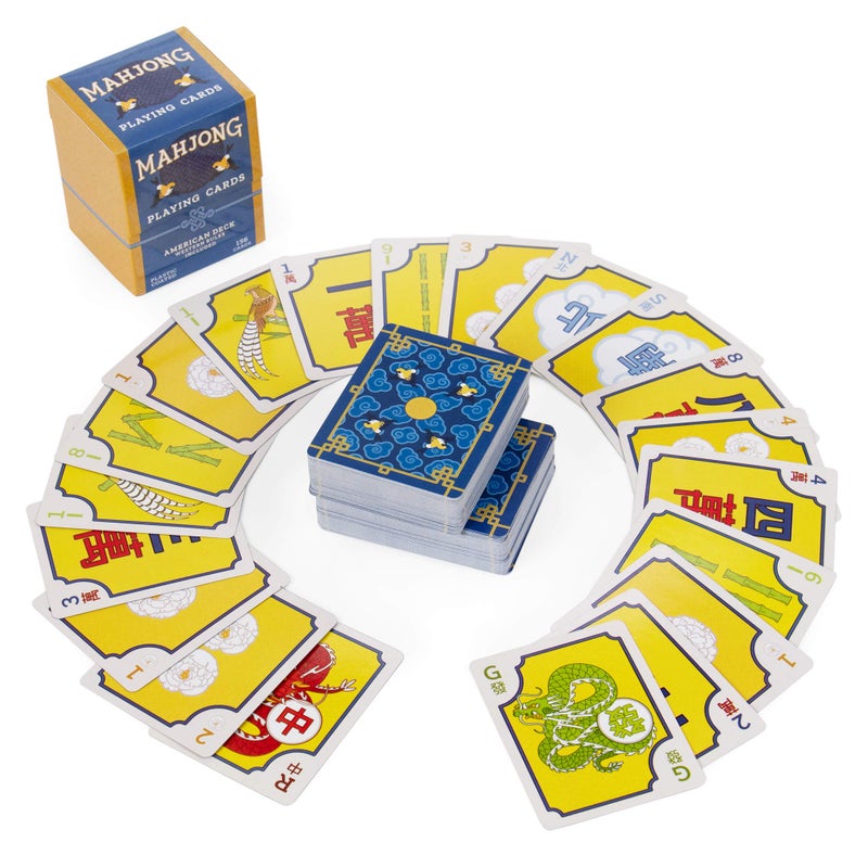 Brybelly American Mahjong Card Game | Classic Chinese Tile Game in Playing Card Form | 156-Card Deck for Chinese and Western Game Play - Image 1