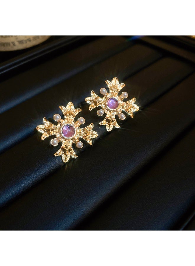 KUYING Trendy Design Earrings With A Sense Of Temperament And Atmosphere