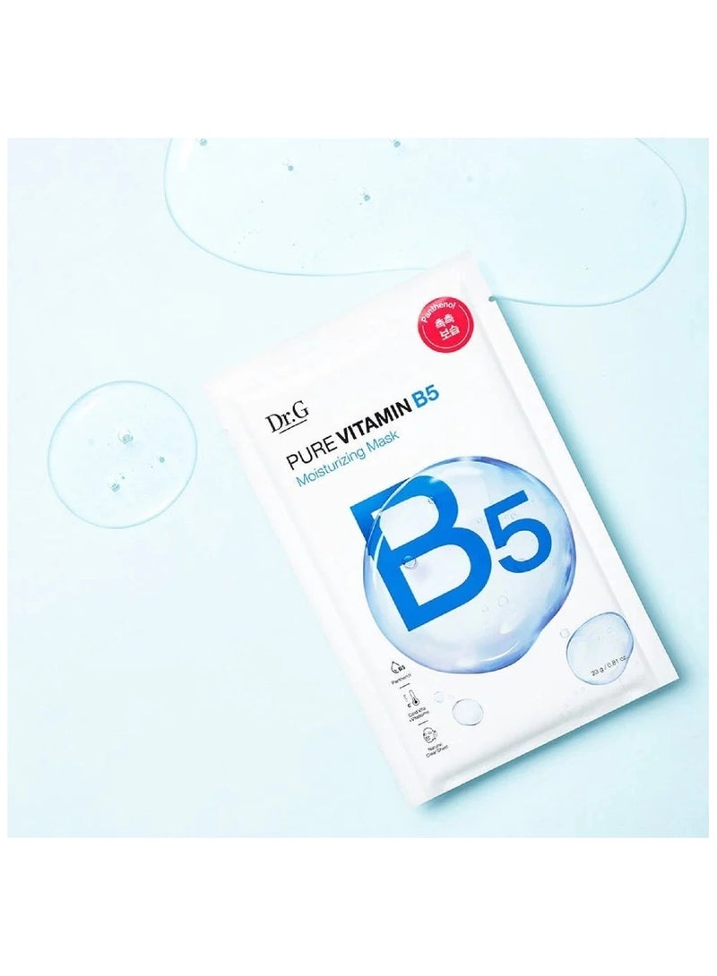 دكتور جي قناع مرطب بفيتامين ب5 (قناع فيتامين نقي سريع الاختراق) 5 قطع - Image 2