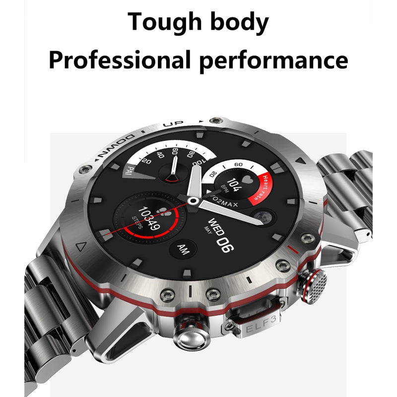 Smart Bracelet with Health Monitor Waterproof Sport Watch - Fitness Activity Tracker Smart Watch Compatible with Android iOS for Men Women - Image 4