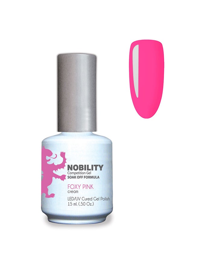 Lechat Gel Nail Polish 15 ml, Long Lasting, Chip Resistant, Requires Drying Under UV Led Lamp Foxy Pink Nbgp65