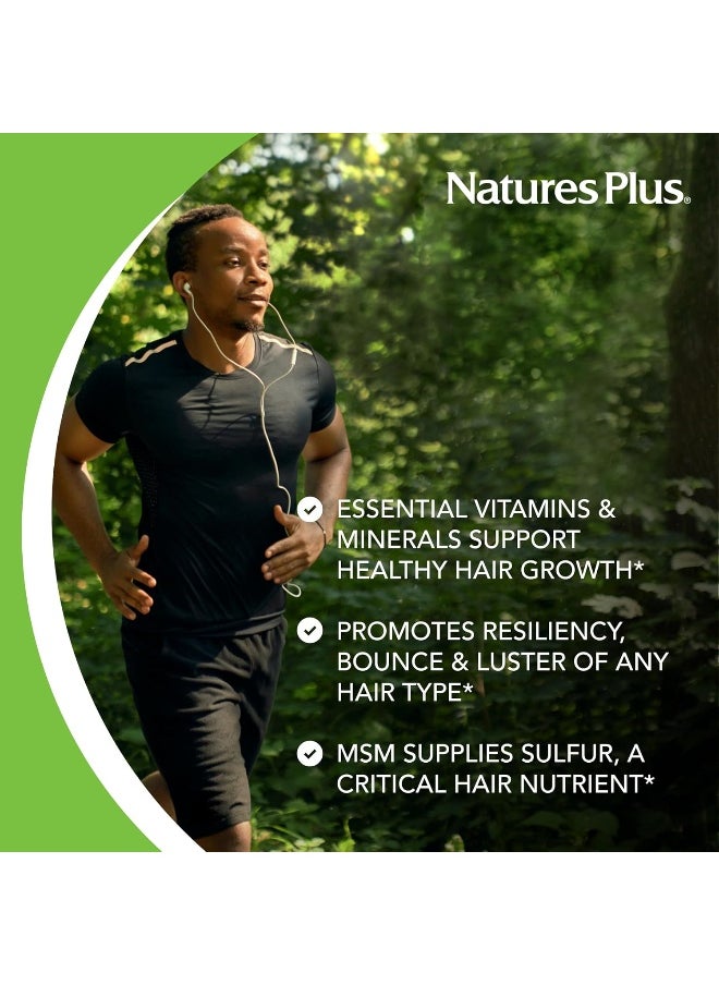 Nature's Plus - Nature's Plus Ultra Hair Plus S/R Men's Tablets 60 - Image 1