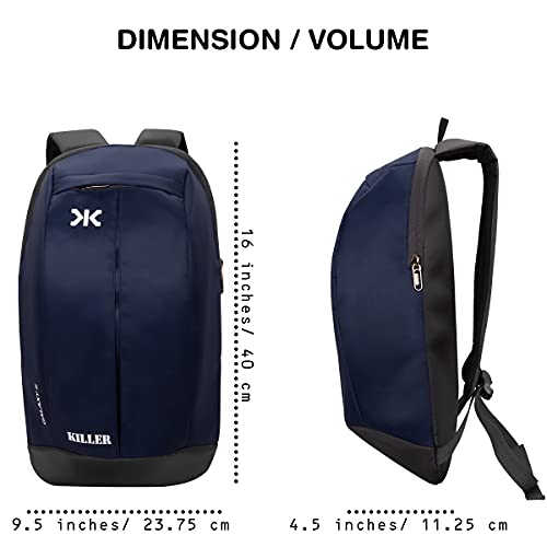 KILLER Galaxy Small Outdoor Mini Standard Backpack 12L Daypack Navy Blue - Image 5