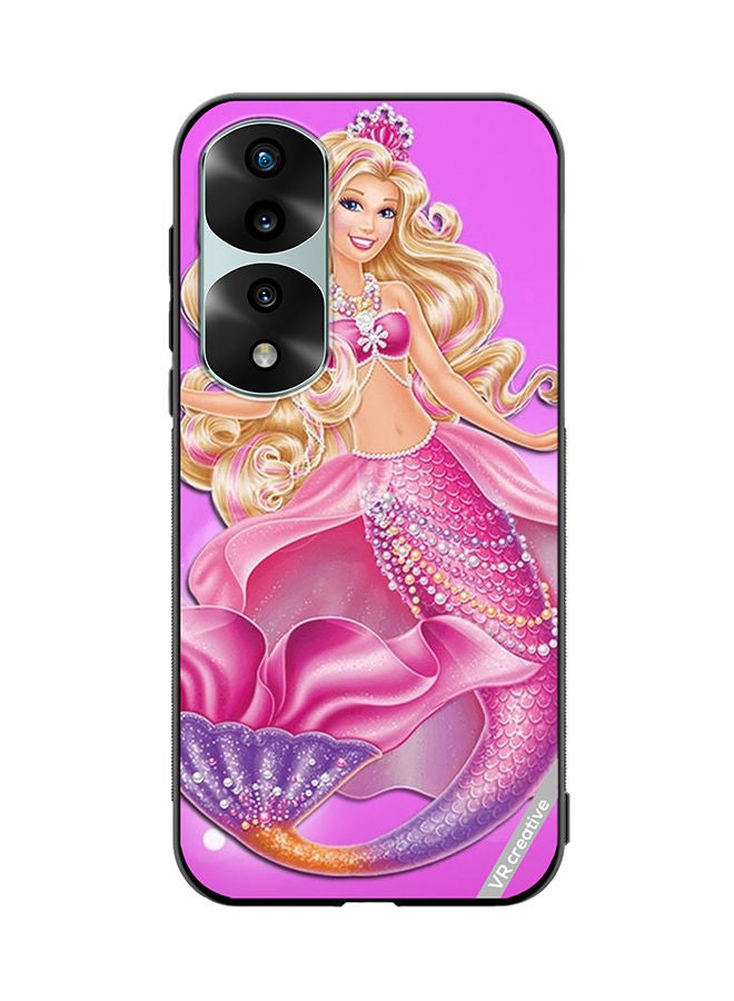 VR CREATIVE Protective Case Cover For Honor 70 Pro Mermaid Barbie Design Multicolour - Image 1