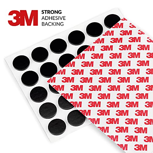 APPLAB Magnetic Dots 120pcs - Round Magnets with Adhesive Backing, Circle Size Diameter 0.8’” x 0.08” on 4 Tape Sheets, with 3M Strong Adhesive Backing. Perfect for DIY, Art Projects, Industrial & Fridge - Image 2