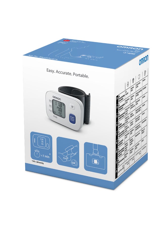 Omron Rs2 (Hem-6161-E) Wrist  Blood Pressure Monitor - Image 2