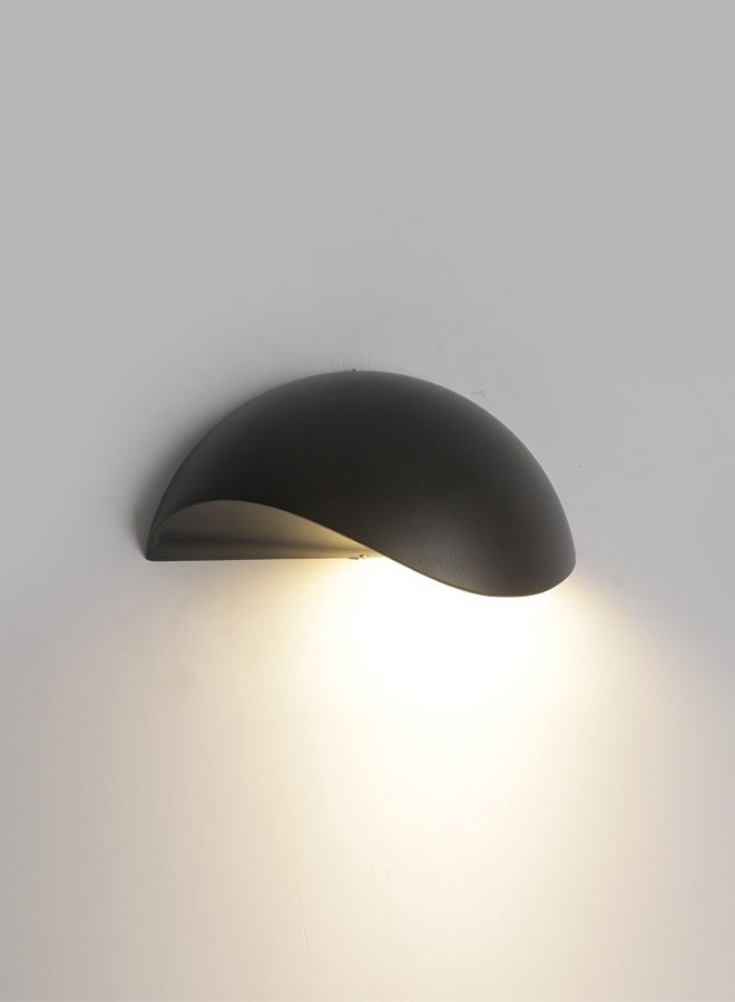 YATAI LIGHTING ضوء حائط LED حديث، 5 واط، 4000 كلفن أبيض محايد، معدن أسود وأكريليك، تحكم بالزر، إضاءة داخلية بسيطة للغرفة النوم، غرفة الطعام، الممر، بجانب السرير - Image 1