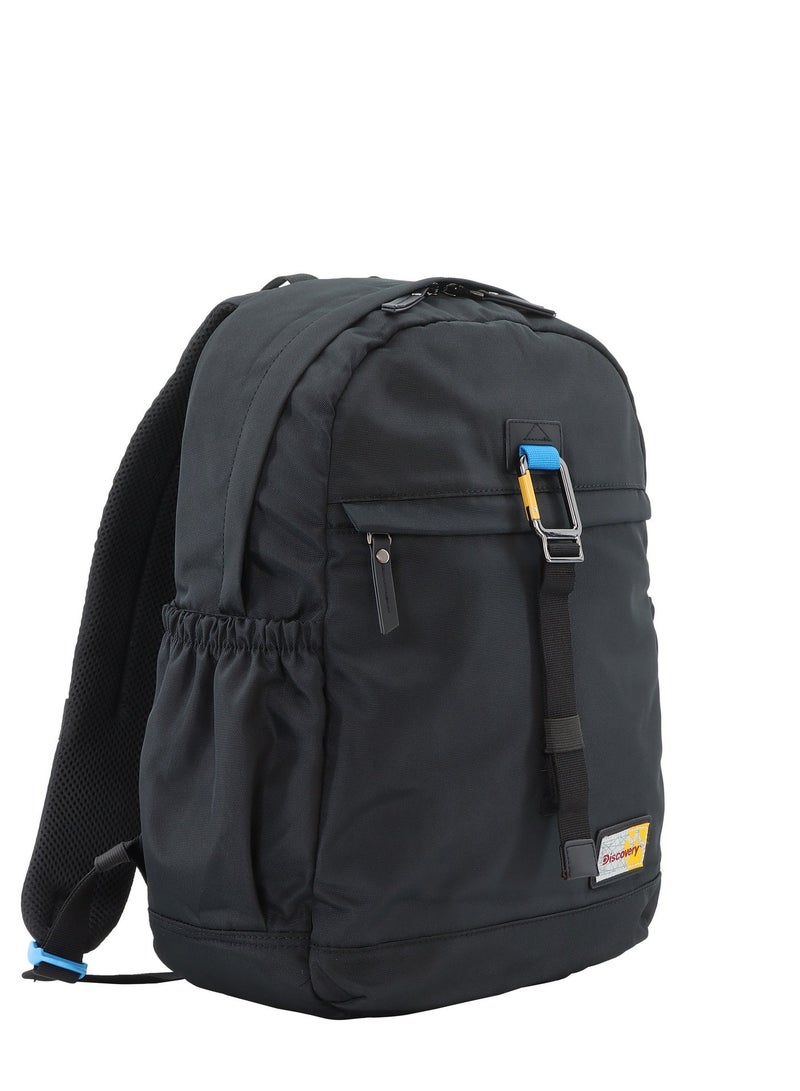 Discovery ICON Backpack 16.2L Black, Durable Lightweight Multi Compartment Travel Bag, Padded Laptop/Tablet Pocket RFID, Adjustable Strap With Luggage Fix Strap, Men Women School Outdoor - Image 5