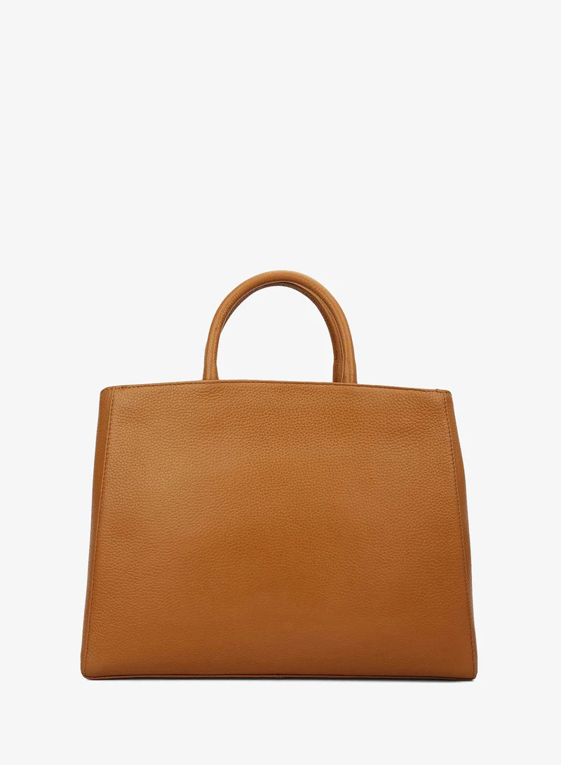 Da Milano Caramel Le Pliage Top Handle Bag (M) for Women | Best Price UAE