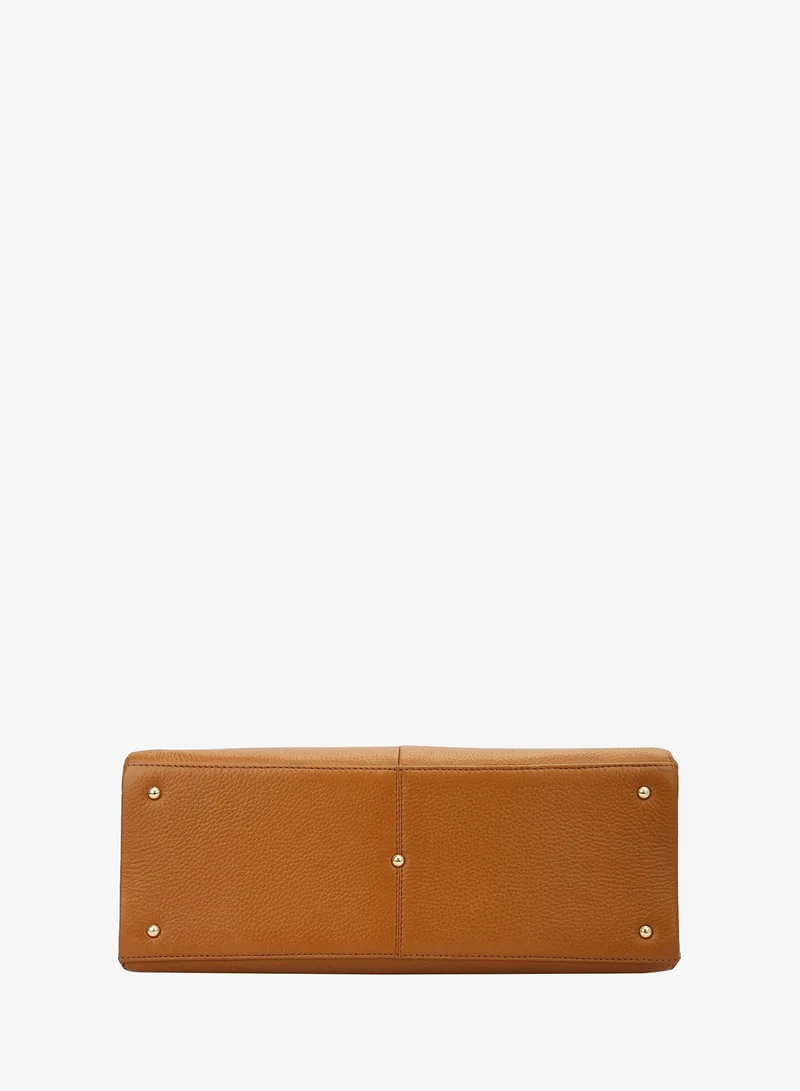 Da Milano Caramel Le Pliage Top Handle Bag (M) for Women | Best Price UAE