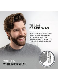 Billy Jealousy Billy Jealousy Tinman Beard Wax with Light Hold & Matte Finish, Nourishing Beard Care Product Formulated with Natural Beeswax & Glycerin for Soft, Tamed Facial Hair, 2 Oz  - Image 2