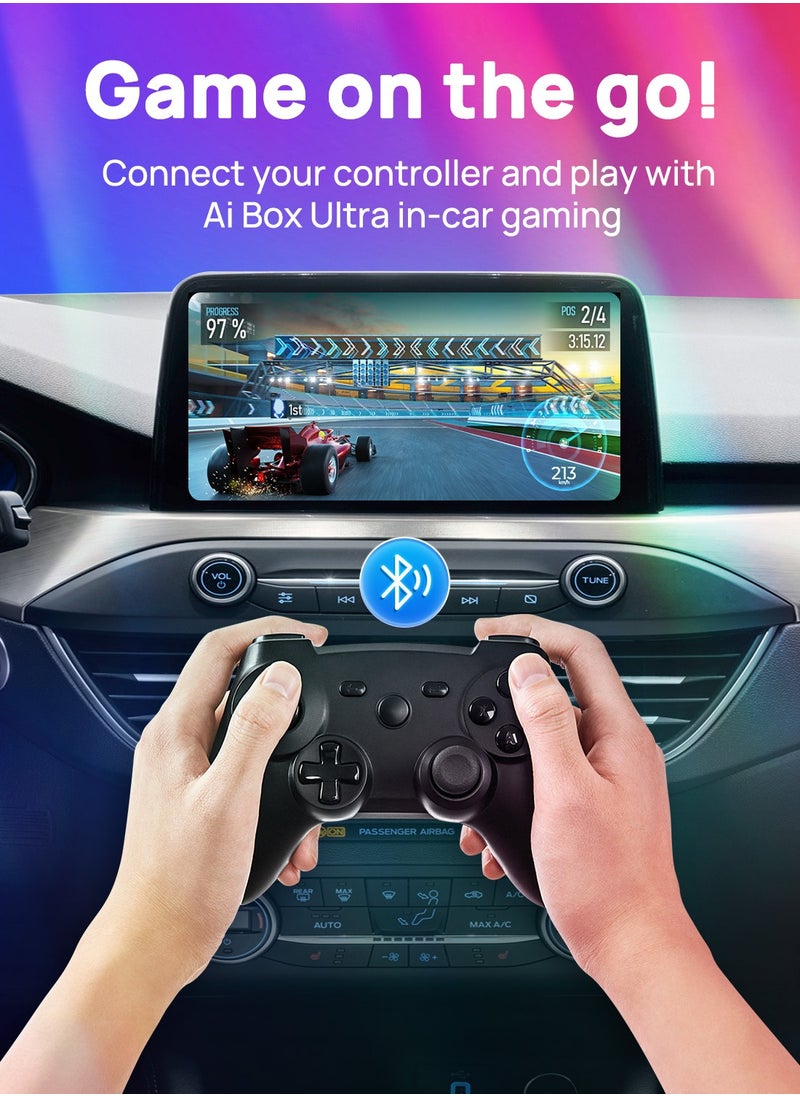 Carlinkit - CarPlay AI Box Android 13 4+64GB/8+128GB TV Wireless CarPlay And Android Auto SDM6125 4G LTE Netflix YouTube Google Play IPTV FOTA - Image 1