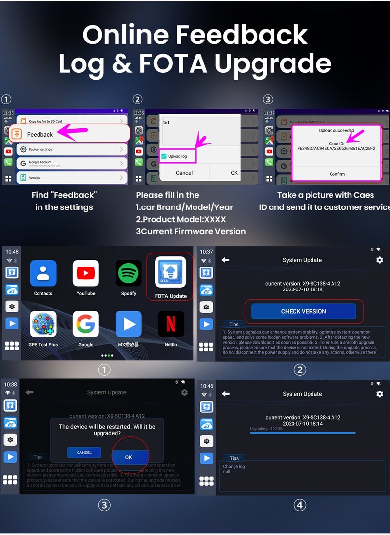 Carlinkit - CarPlay AI Box Android 13 4+64GB/8+128GB TV Wireless CarPlay And Android Auto SDM6125 4G LTE Netflix YouTube Google Play IPTV FOTA - Image 1