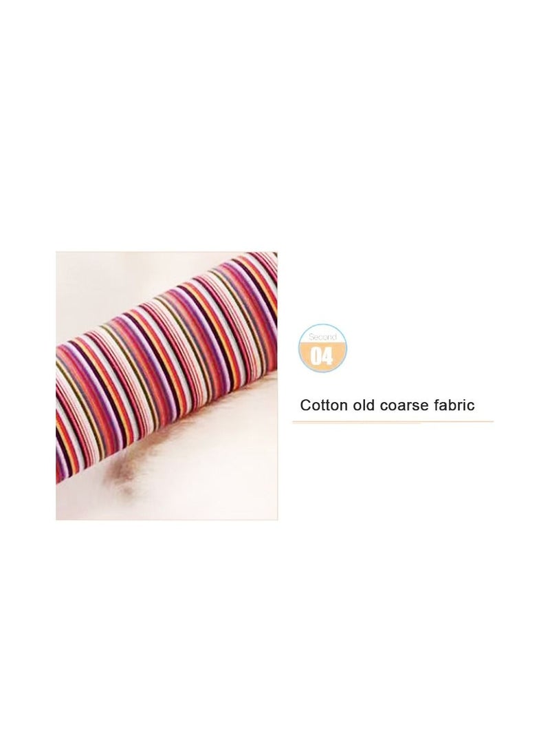 1-Piece Relieve Cervical Pain Wormwood Pillow, Old Coarse Fabric Pillow to Help Sleepping - Image 4