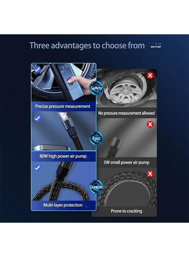 منفاخ ومضخة هواء محمولة لاسلكية يعمل بدون وصلات وايرلس PR-F1901 - Image 3