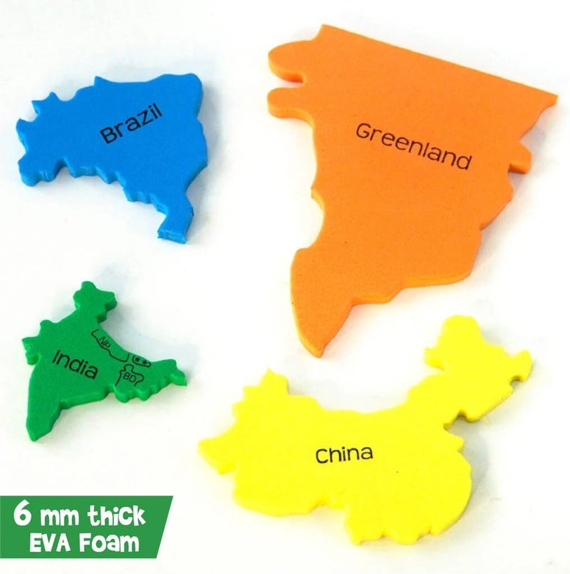 Imagimake Mapology World Map Puzzle | Educational Toys for Kids 5-7 | Puzzles for Kids Ages 4-8 | Map of The World | 6 Year Old Boy Gifts & Girl Gifts - Image 4