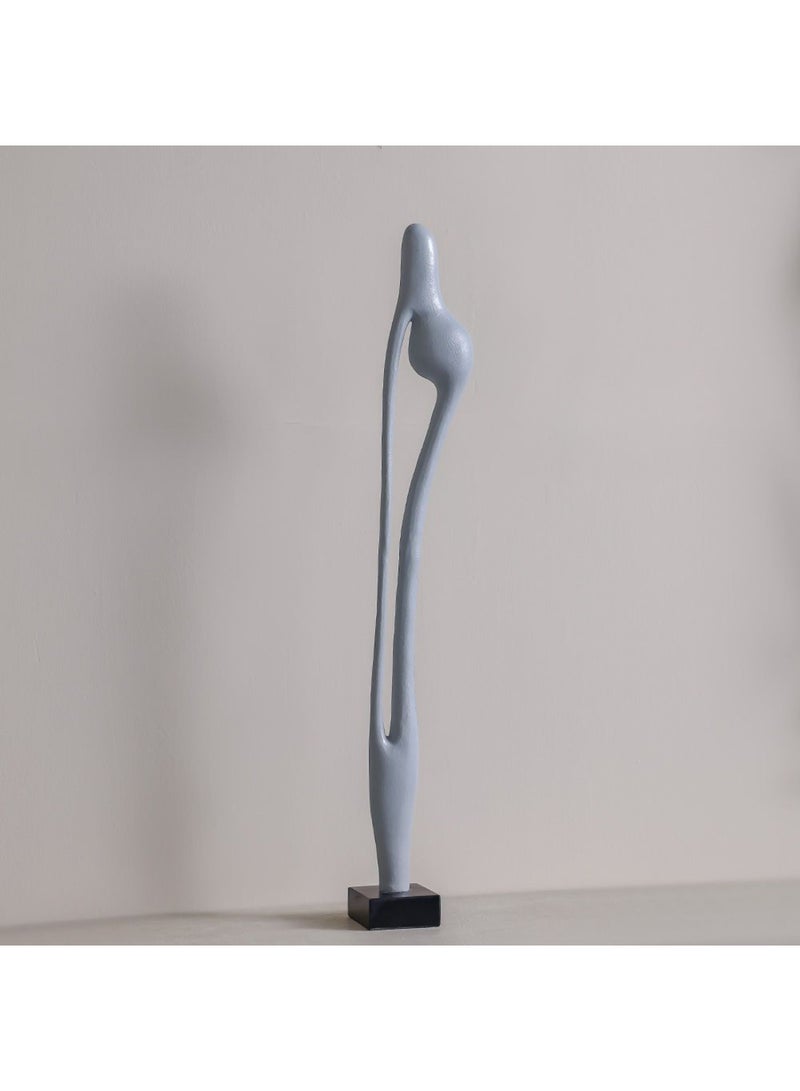 DANUBE HOME تمثال ورقة الألمنيوم ستارك – فن زخرفي حديث من الألمنيوم بتصميم ورقة أنيق، مثالي لتزيين المنزل الداخلي، لمسة مكتبية، تزيين الحدائق والديكورات الفاخرة - Image 2