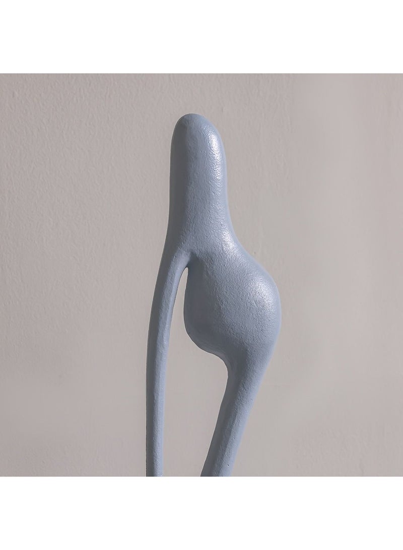 DANUBE HOME تمثال ورقة الألمنيوم ستارك – فن زخرفي حديث من الألمنيوم بتصميم ورقة أنيق، مثالي لتزيين المنزل الداخلي، لمسة مكتبية، تزيين الحدائق والديكورات الفاخرة - Image 3