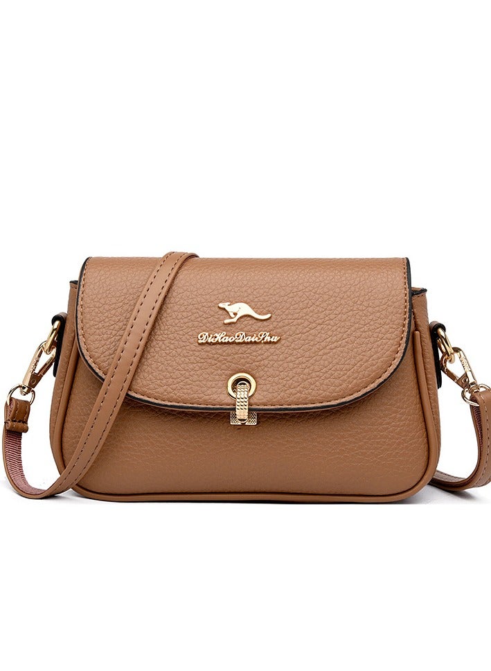 KANGAROO New Fashionable And Versatile Face Crossbody Bag 